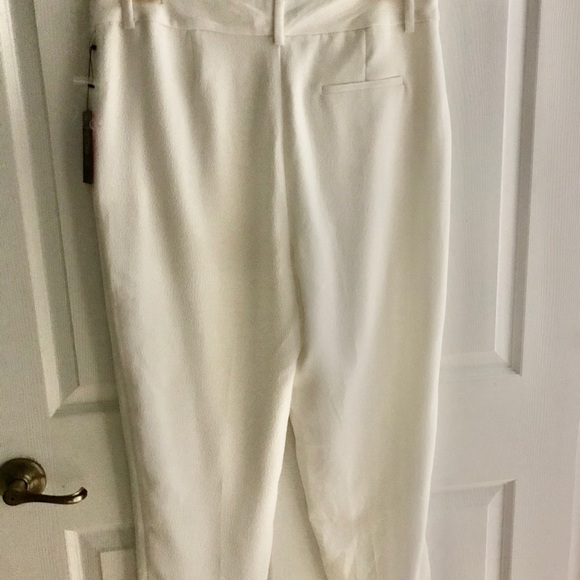 Vince Camuto White lined pants - Picture 2 of 8